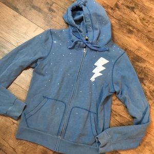 Victoria’s Secret PINK gem studded vintage hoodie